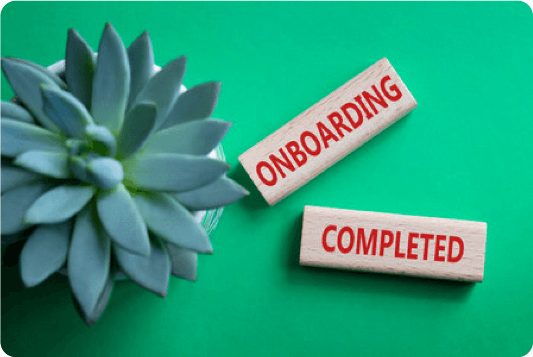 Onboarding completed
